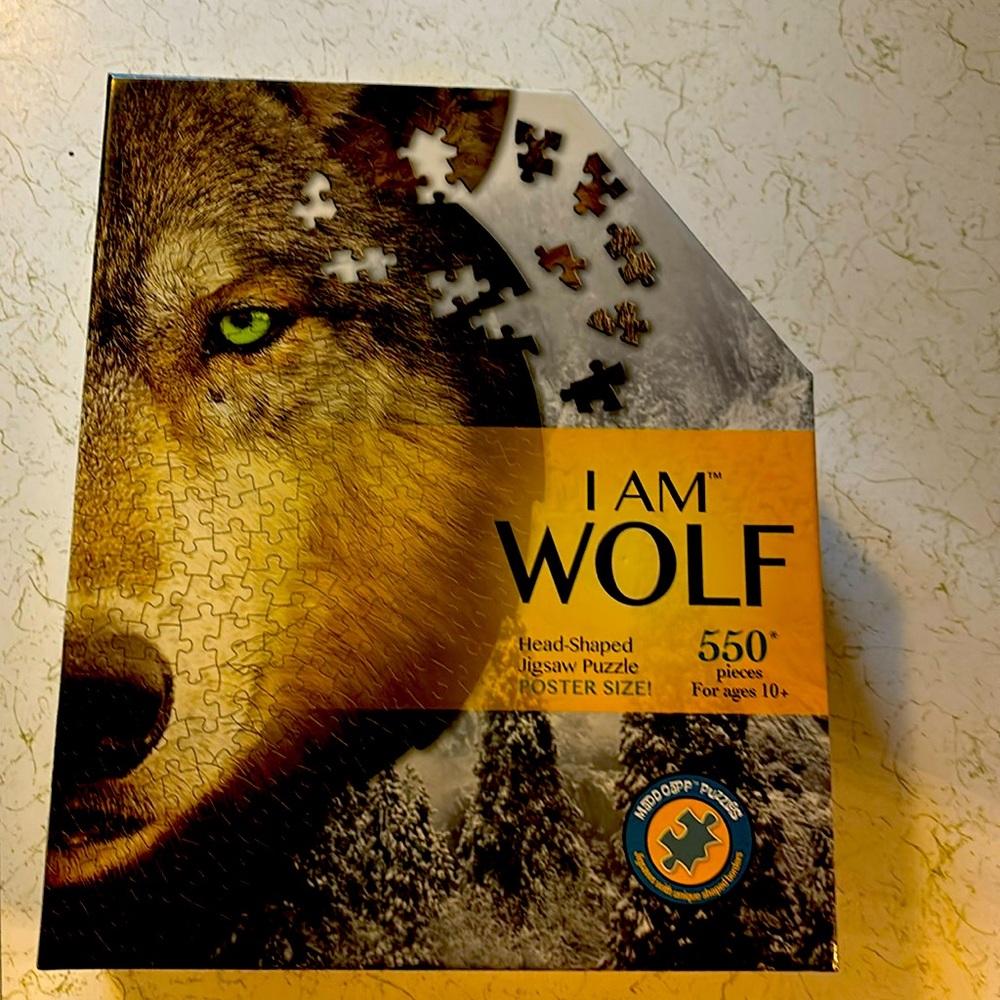 Madd Capp I Am Wolf Puzzle 550 pieces used